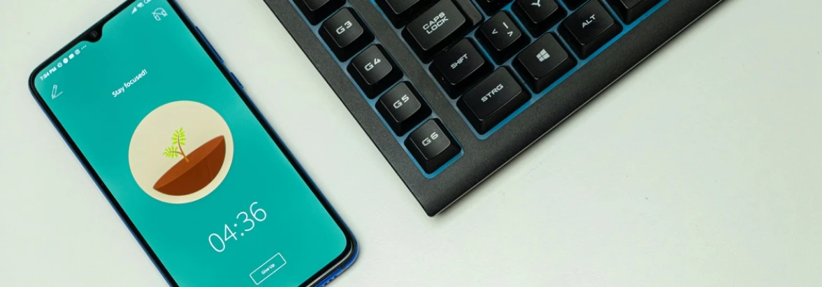 User guide Technical Terms - a mobile phone next to a keyboard
