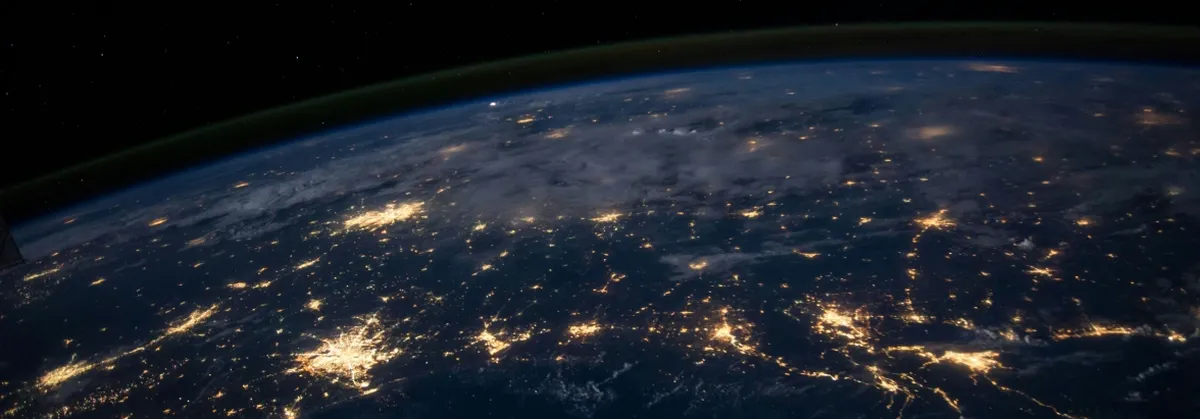 A Orbital View of Earth at Night