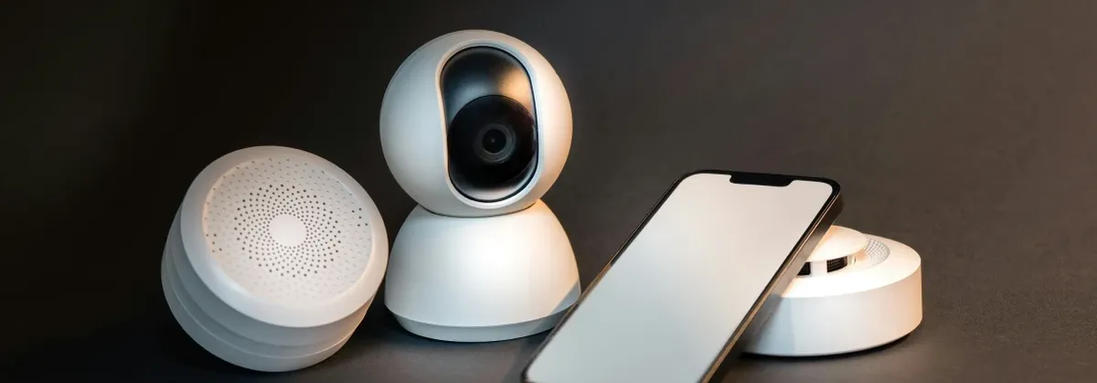 A range of white smarthome connectivity devices