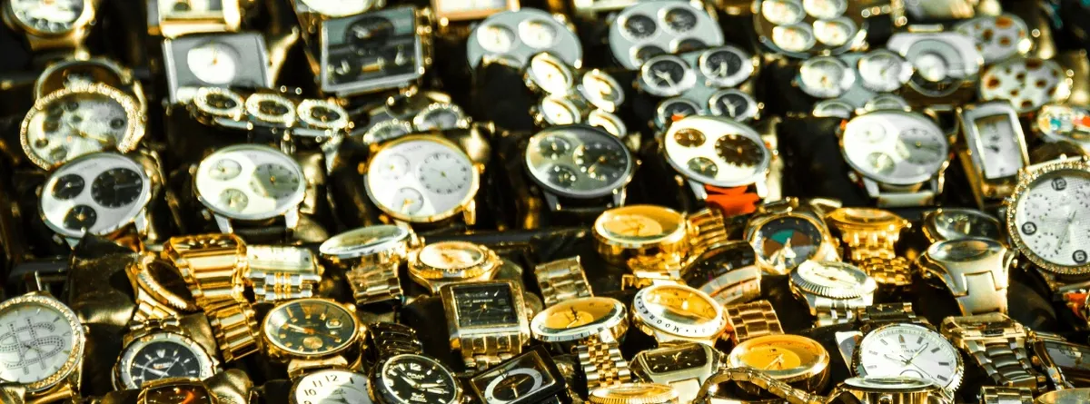 A wide range of classic wristwatches