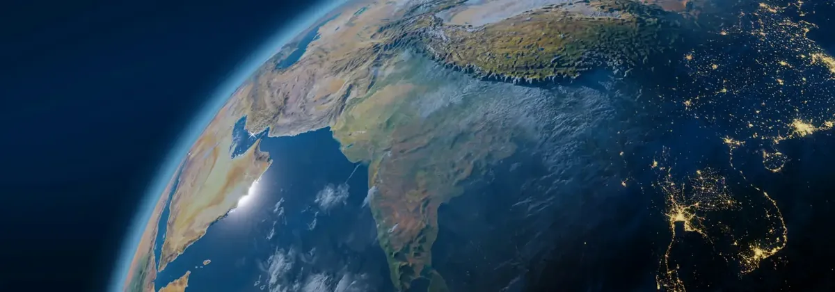 Scaling IoT internationally: A view of the earth from space