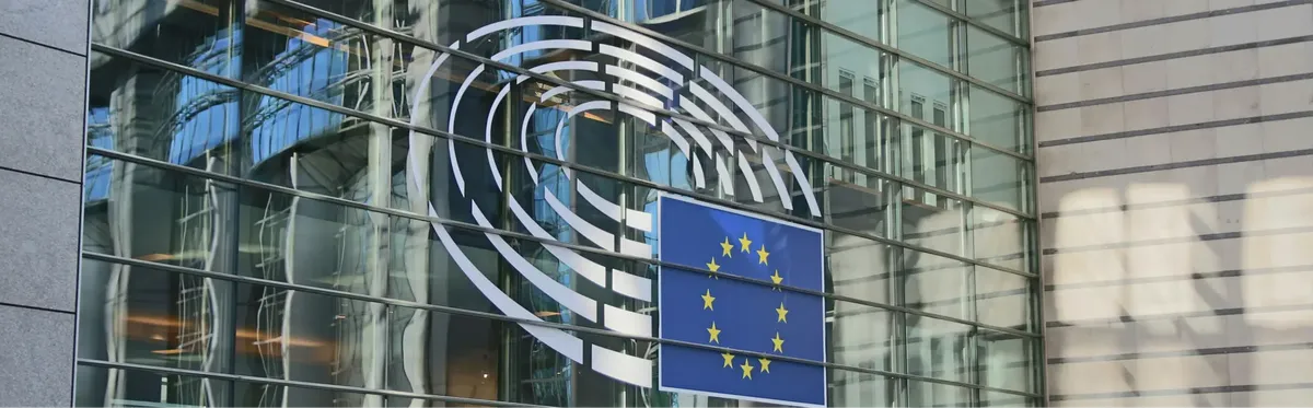 European Commission building in Brussels, Belgium.