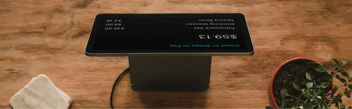 An iPad POS system with SafeRetail