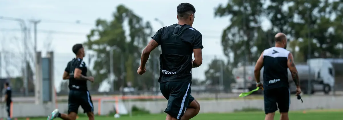 An athlete training with a GPS vest